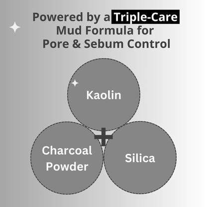 Alaskacube Mud Clean Shower Bar (Set of 3)