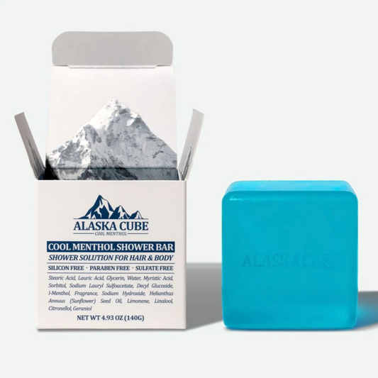 Alaska Cube Cool Menthol Shower Bar