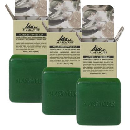 Alaskacube Acneroli Shower Bar (Set of 3)